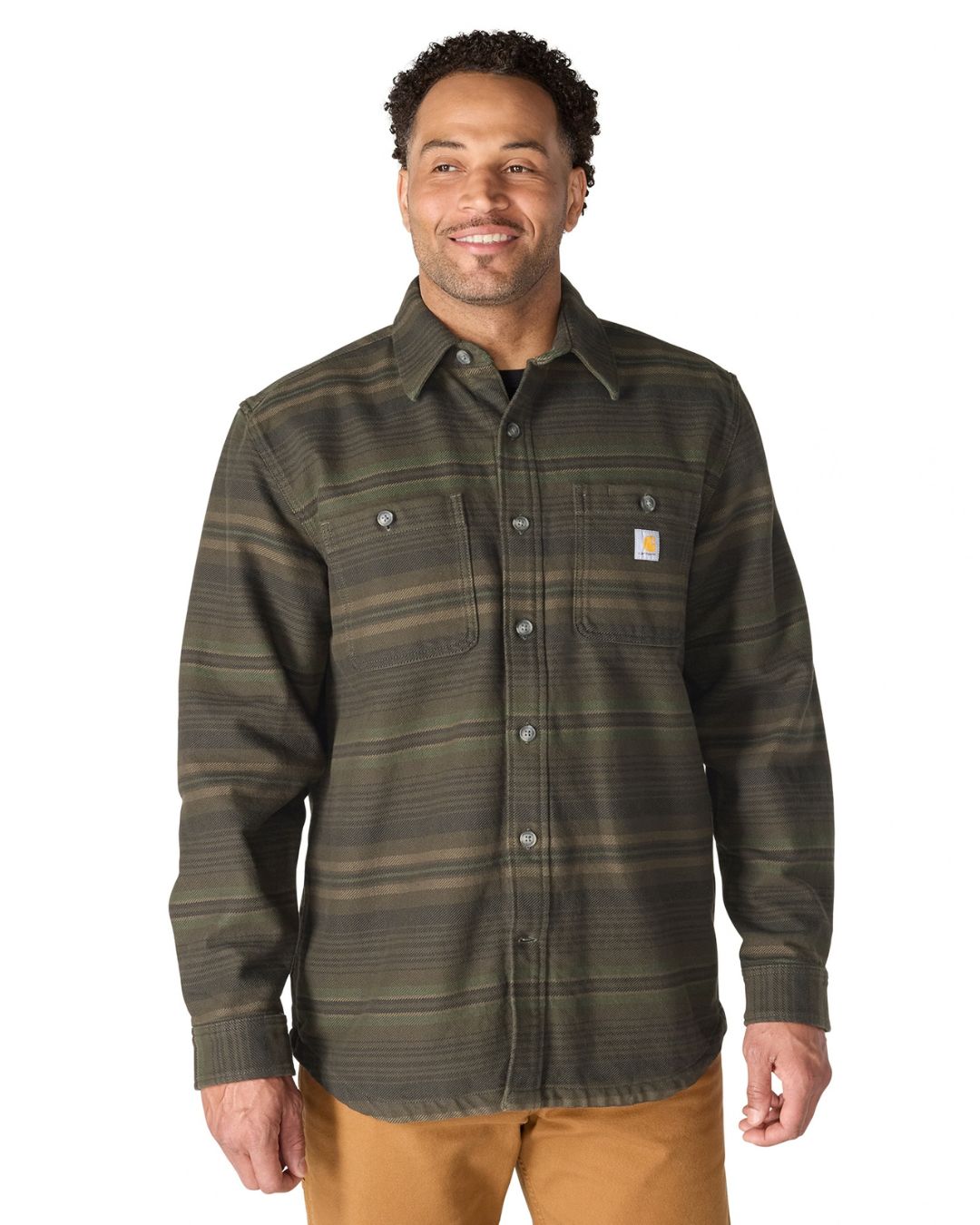 Carhartt Everett Loose Long Sleeve Plaid Shirt