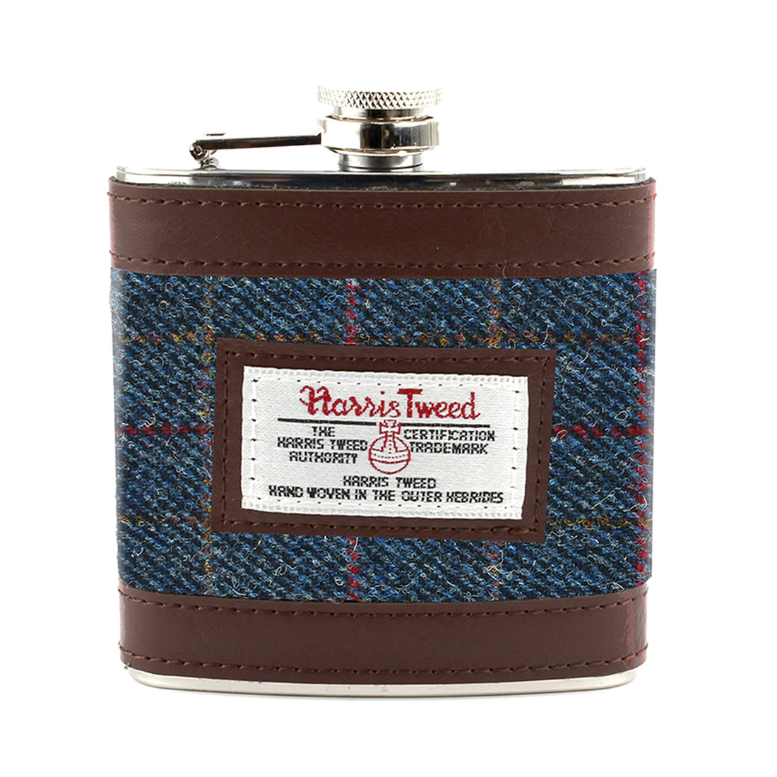British Bag Co. Allasdale Harris Tweed Hip Flask