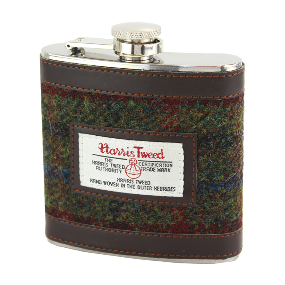 British Bag Co. Breanais Harris Tweed Hip Flask