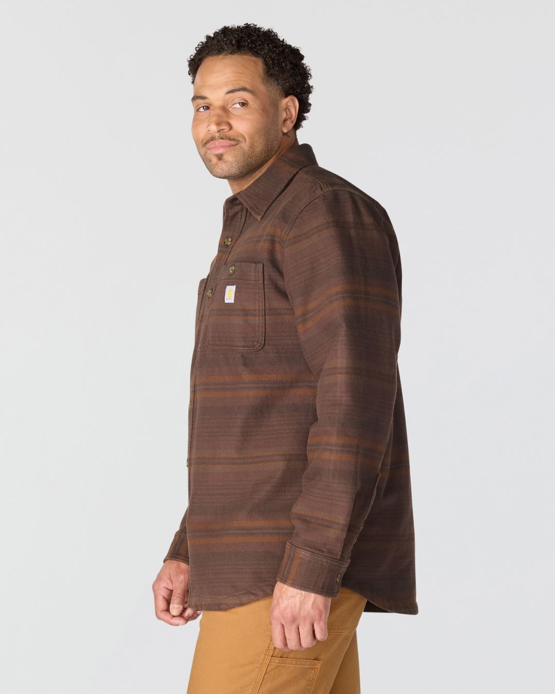 Carhartt Everett Loose Long Sleeve Plaid Shirt