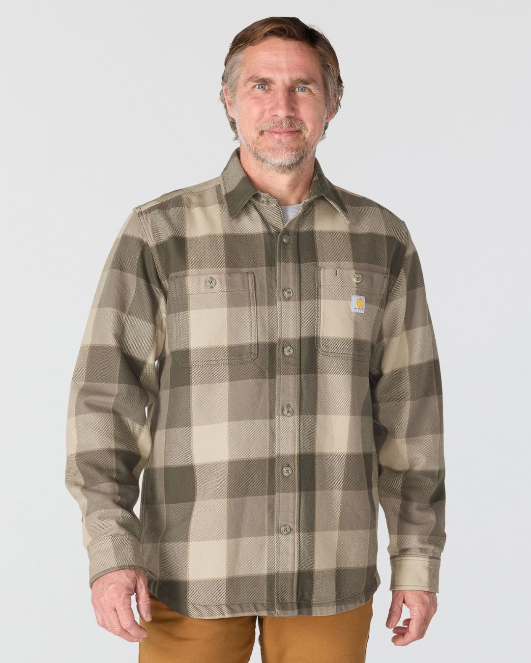 Carhartt Everett Loose Long Sleeve Plaid Shirt