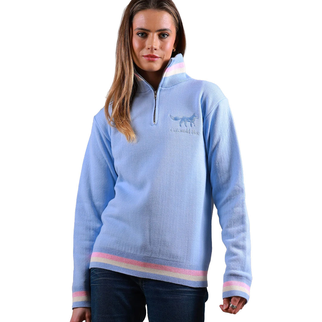 Cotswold Fox Knitted Quarter Zip