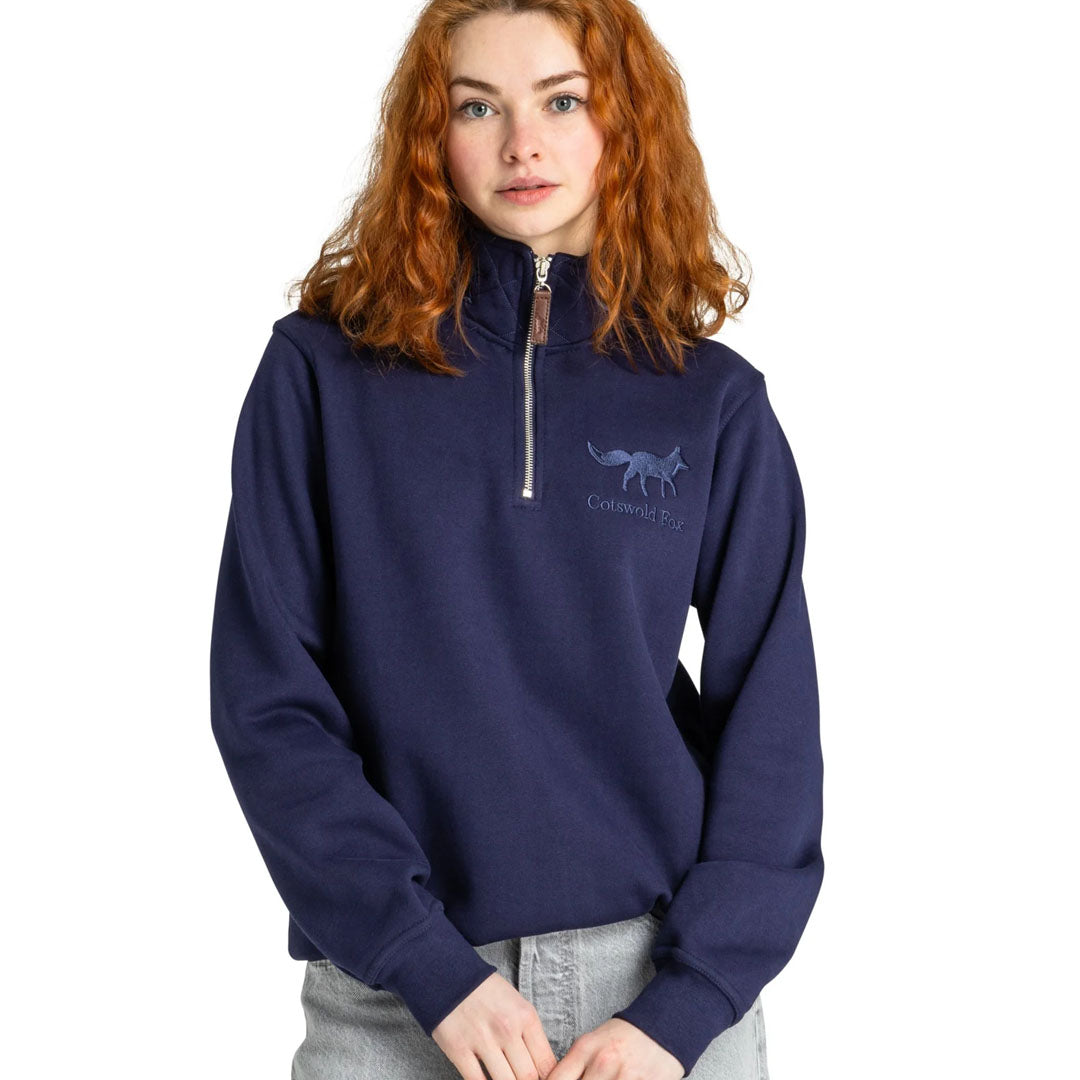 Cotswold Fox Tetbury Quarter Zip Jumper