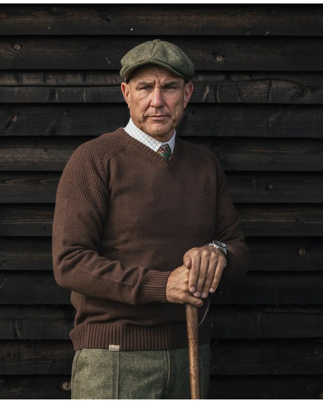 Harkila Vincent Merino V-Neck Pullover