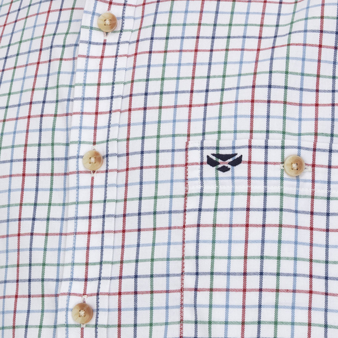Hoggs Of Fife Kessock Tattersall Short Sleeve Shirt