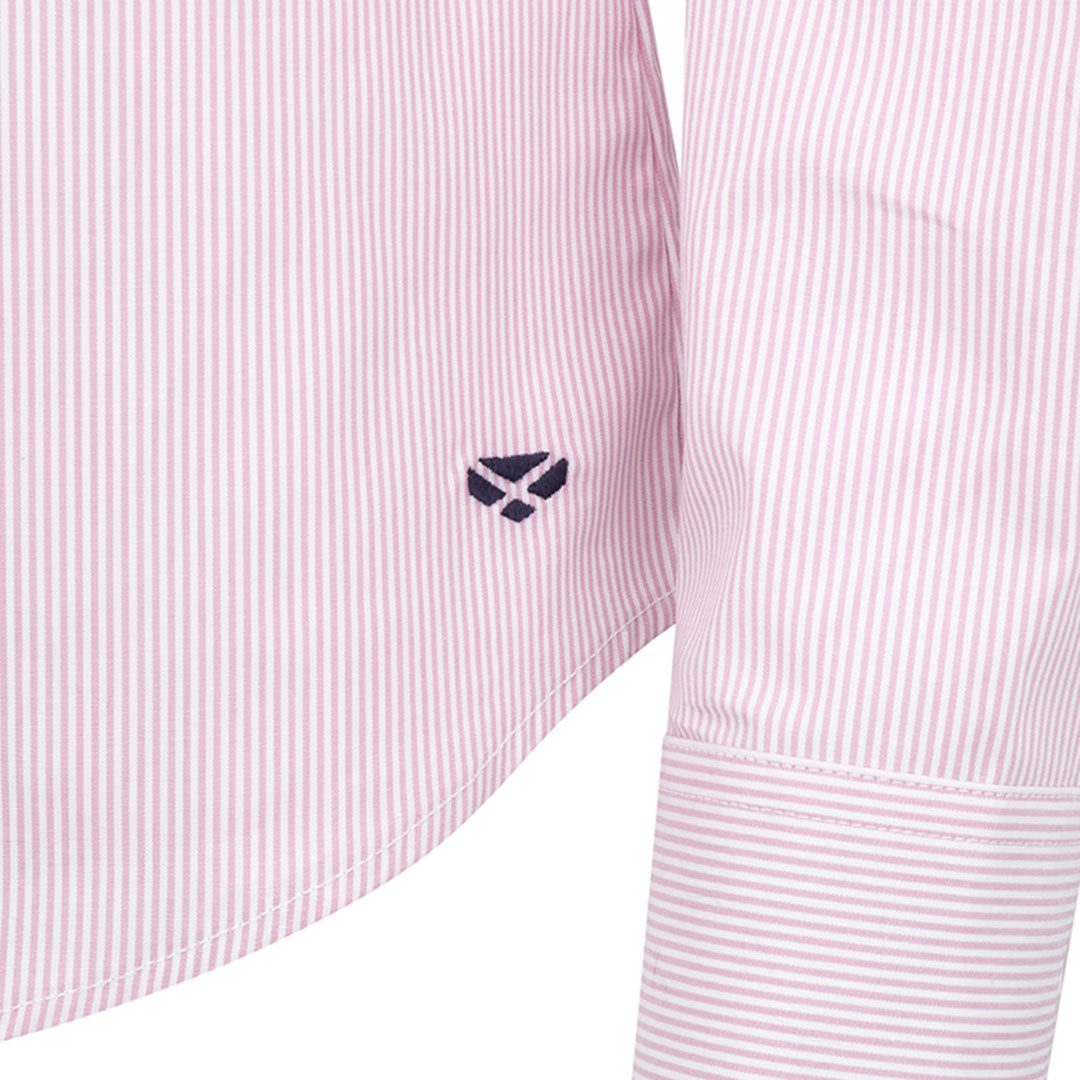 Hoggs of Fife Ladies Ingliston Stretch Stripe Shirt
