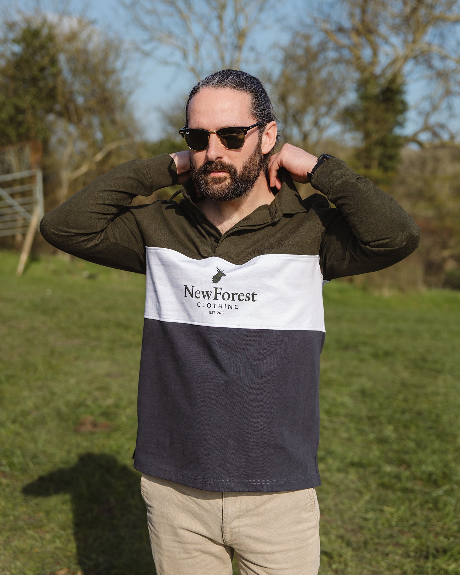 New Forest Heritage Logo Rugby Shirt