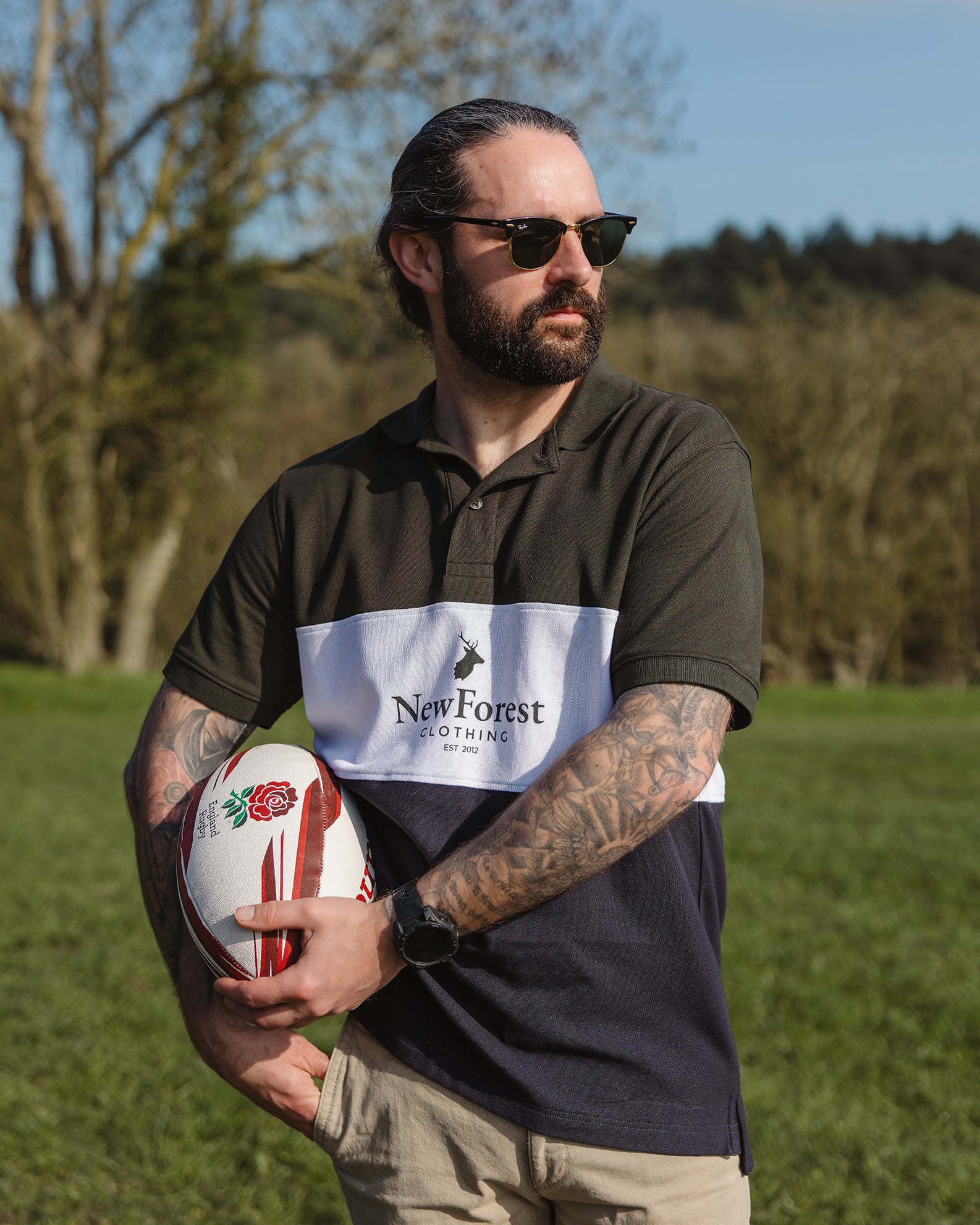 New Forest Heritage Logo Polo Shirt