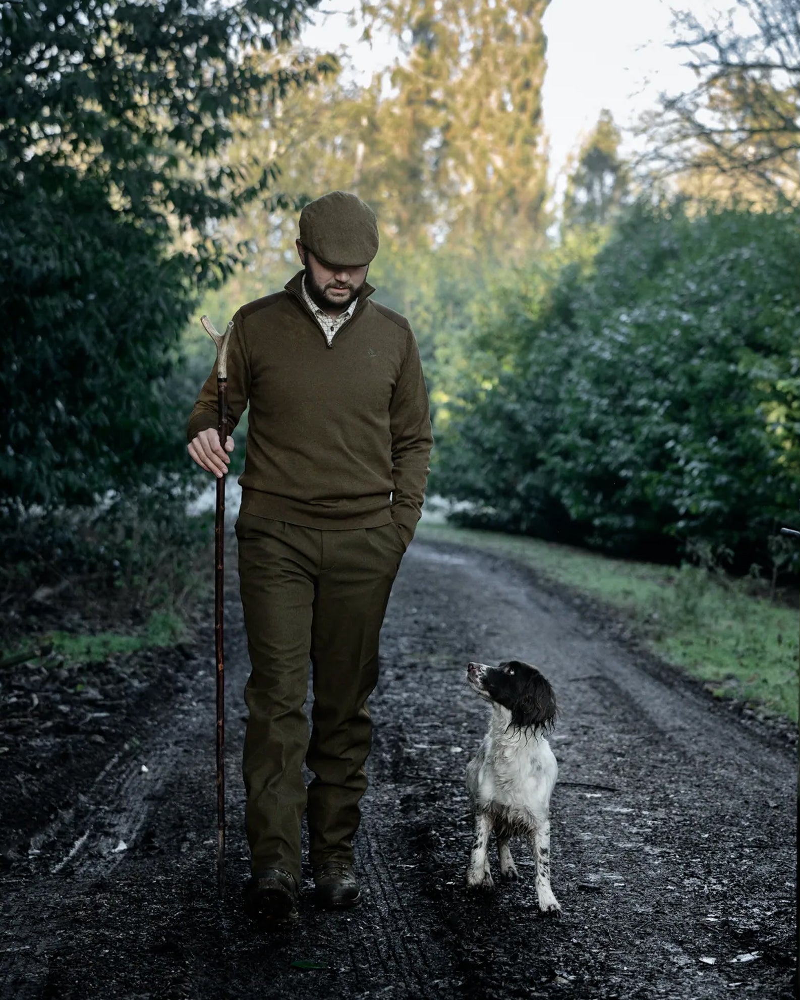 Seeland Pine Half Zip Sweater