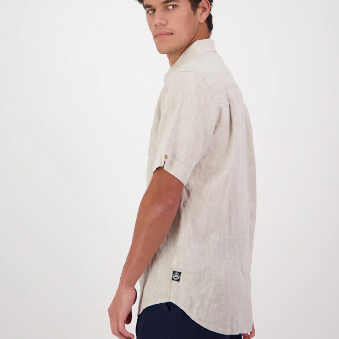 Swanndri Humber Short Sleeve Linen Shirt