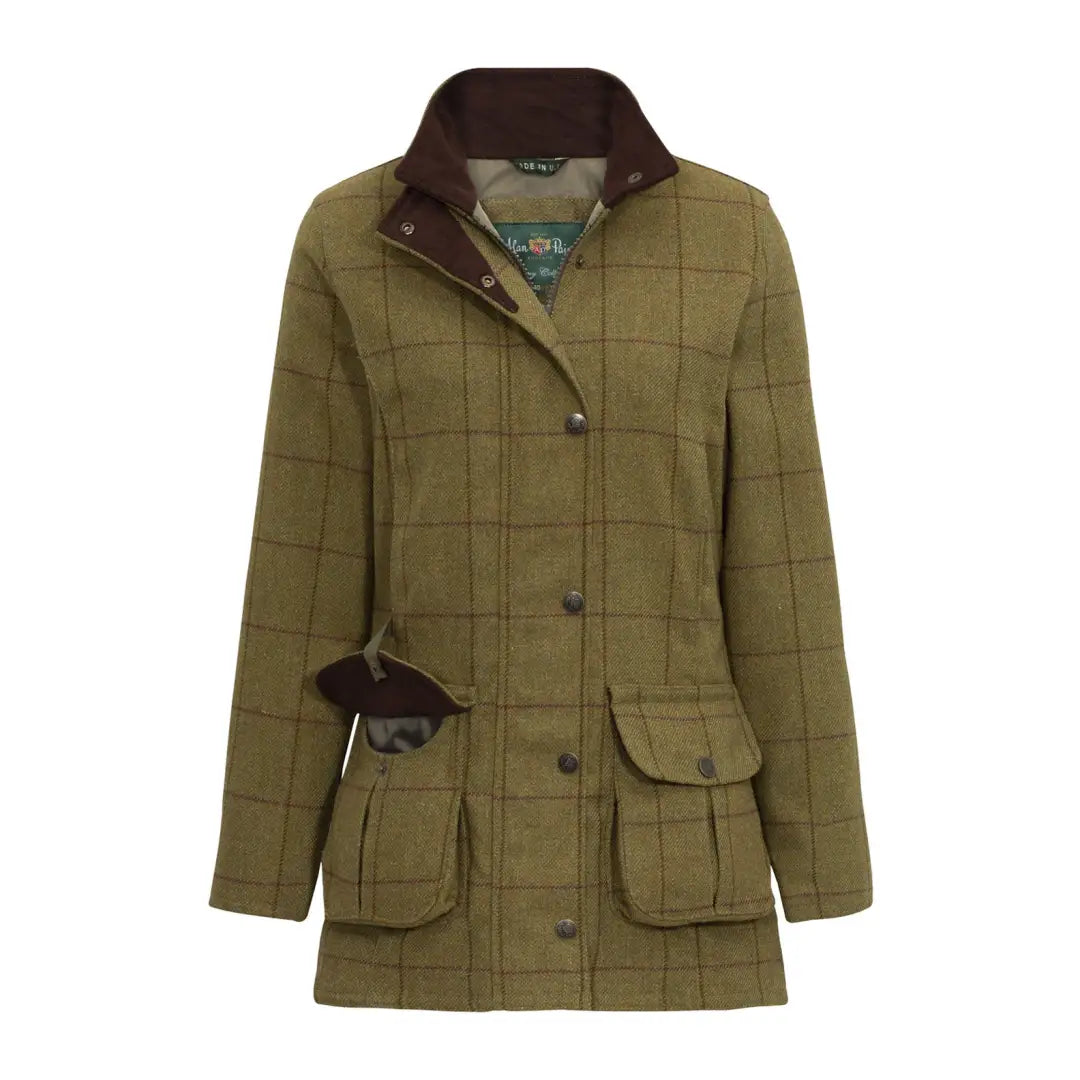 Alan Paine Rutland Ladies Tweed Waterproof Coat – New Forest Clothing
