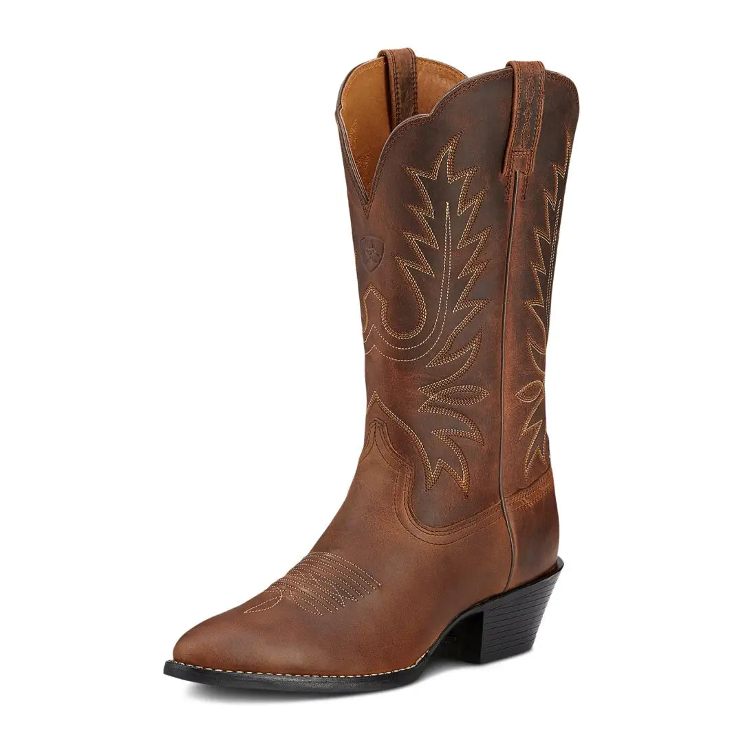 Ariat Womens Heritage R Toe Western Boots – New Forest Clothing