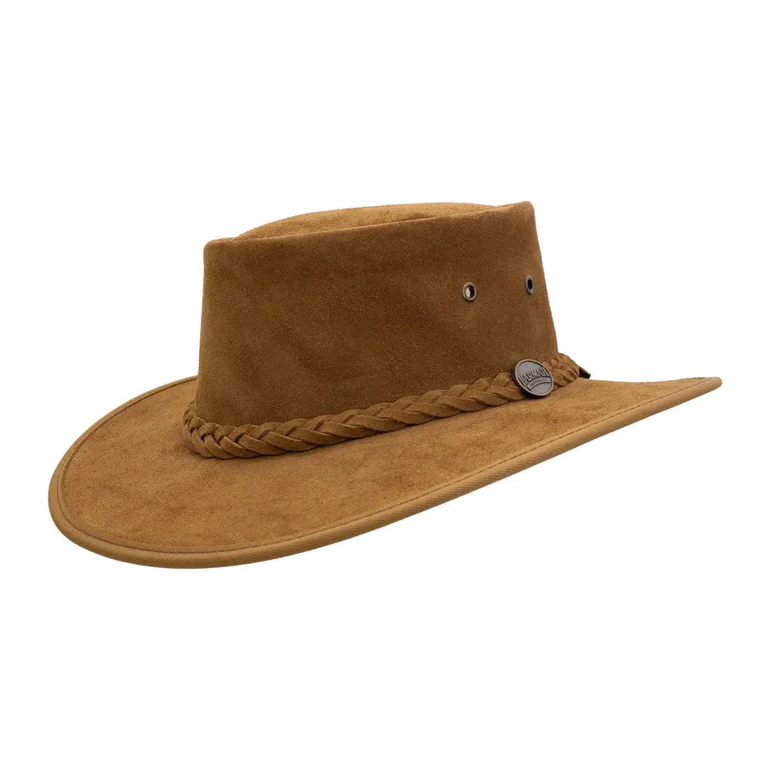 Brown suede cowboy hat shop