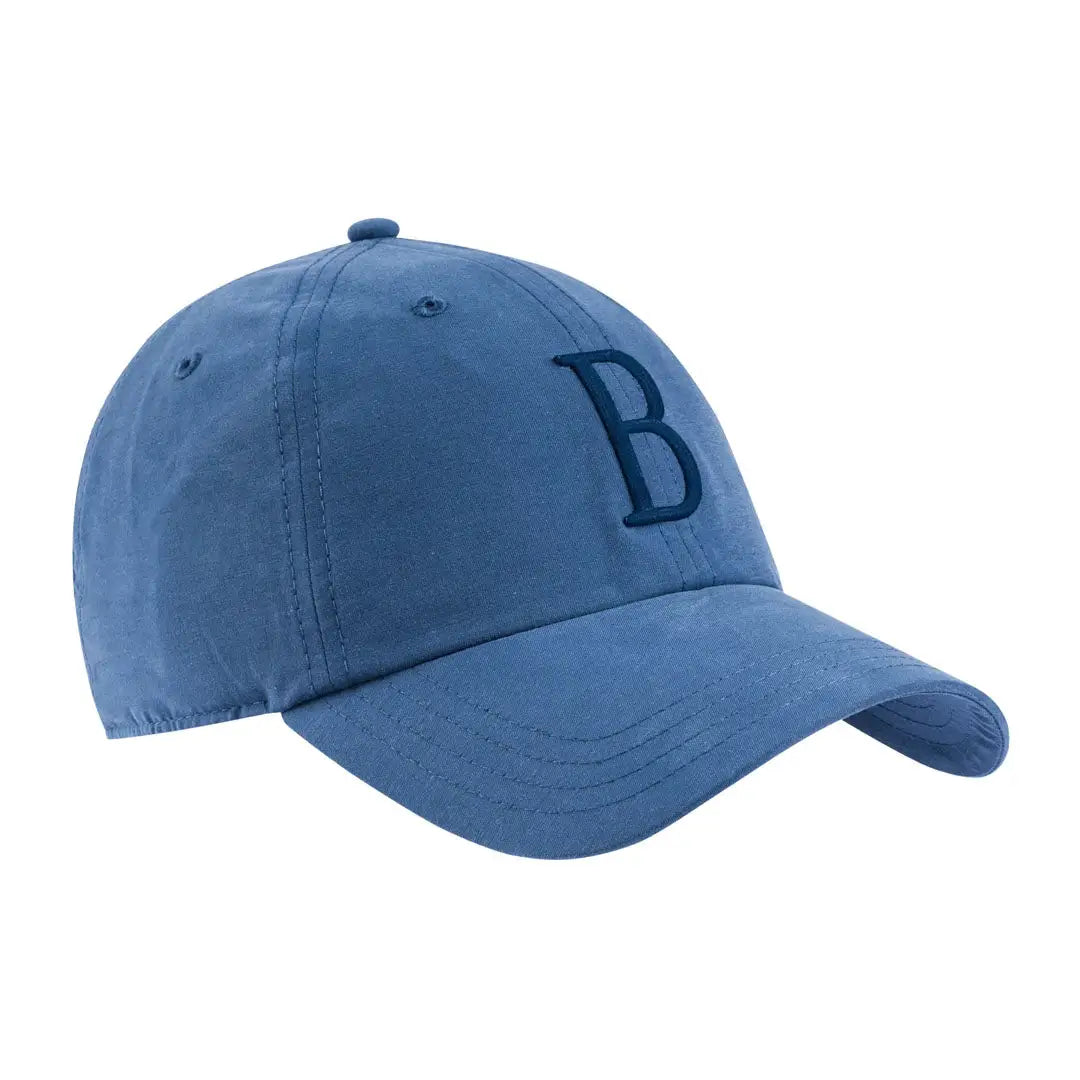 Blue baseball cap featuring Big B logo for country clothing and hunting enthusiasts