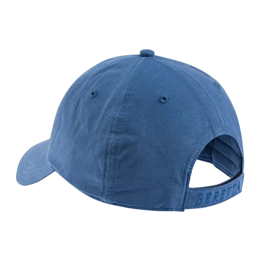 Blue baseball cap featuring the Big B logo, perfect for country clothing and hunting