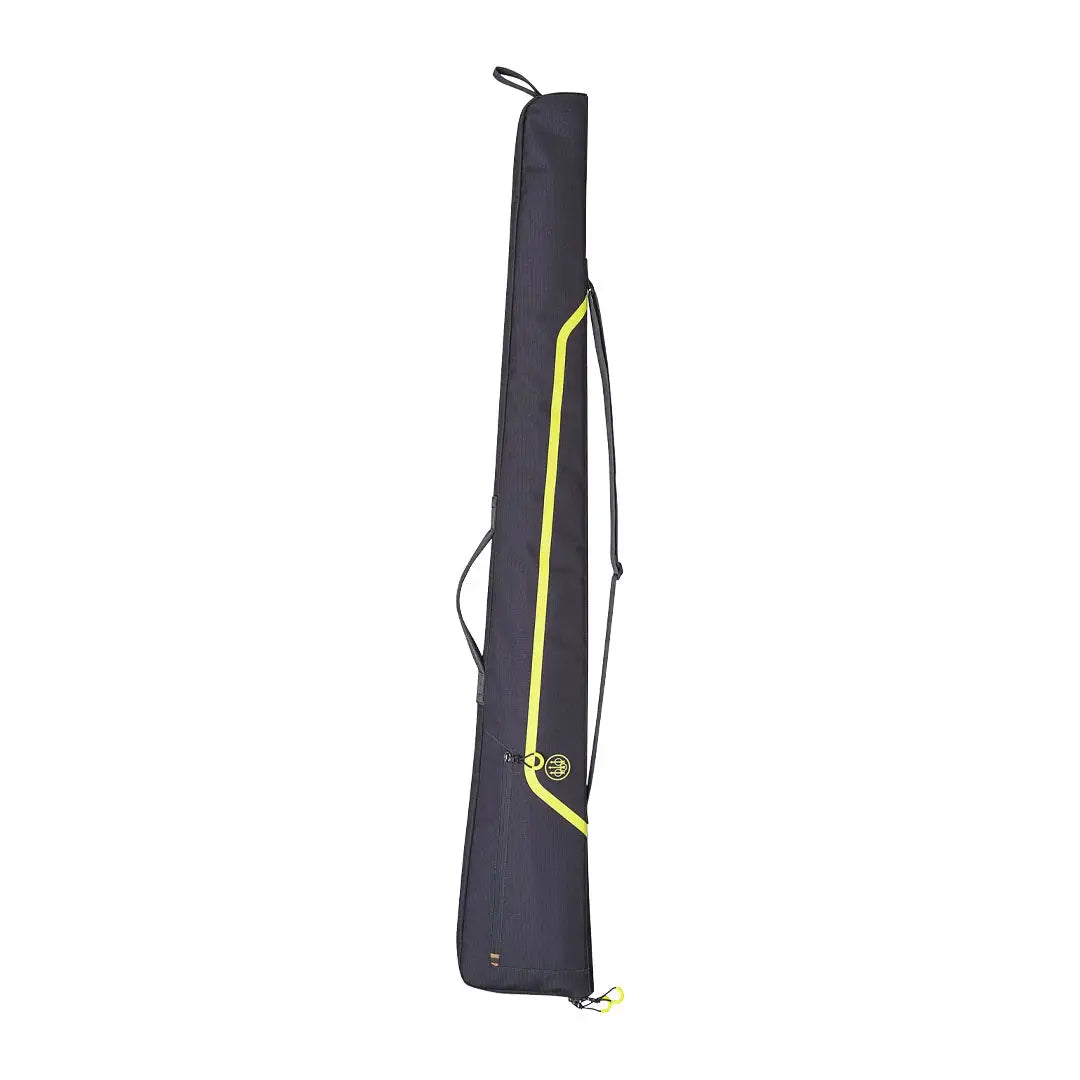 Dark gray Beretta Challenge Gun Case 140cm with yellow accents for easy transport