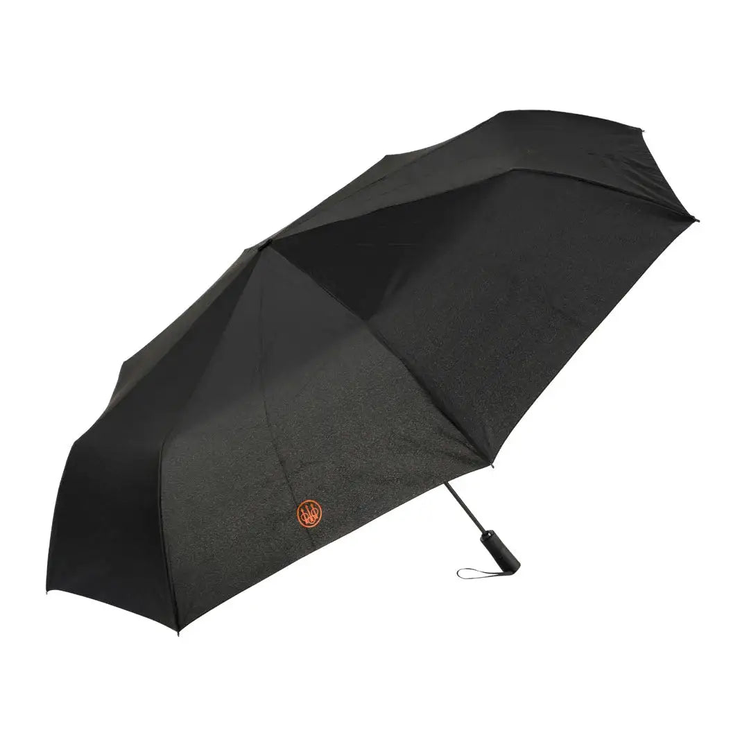 Black automatic Beretta Foldable Umbrella perfect for easy, stylish protection