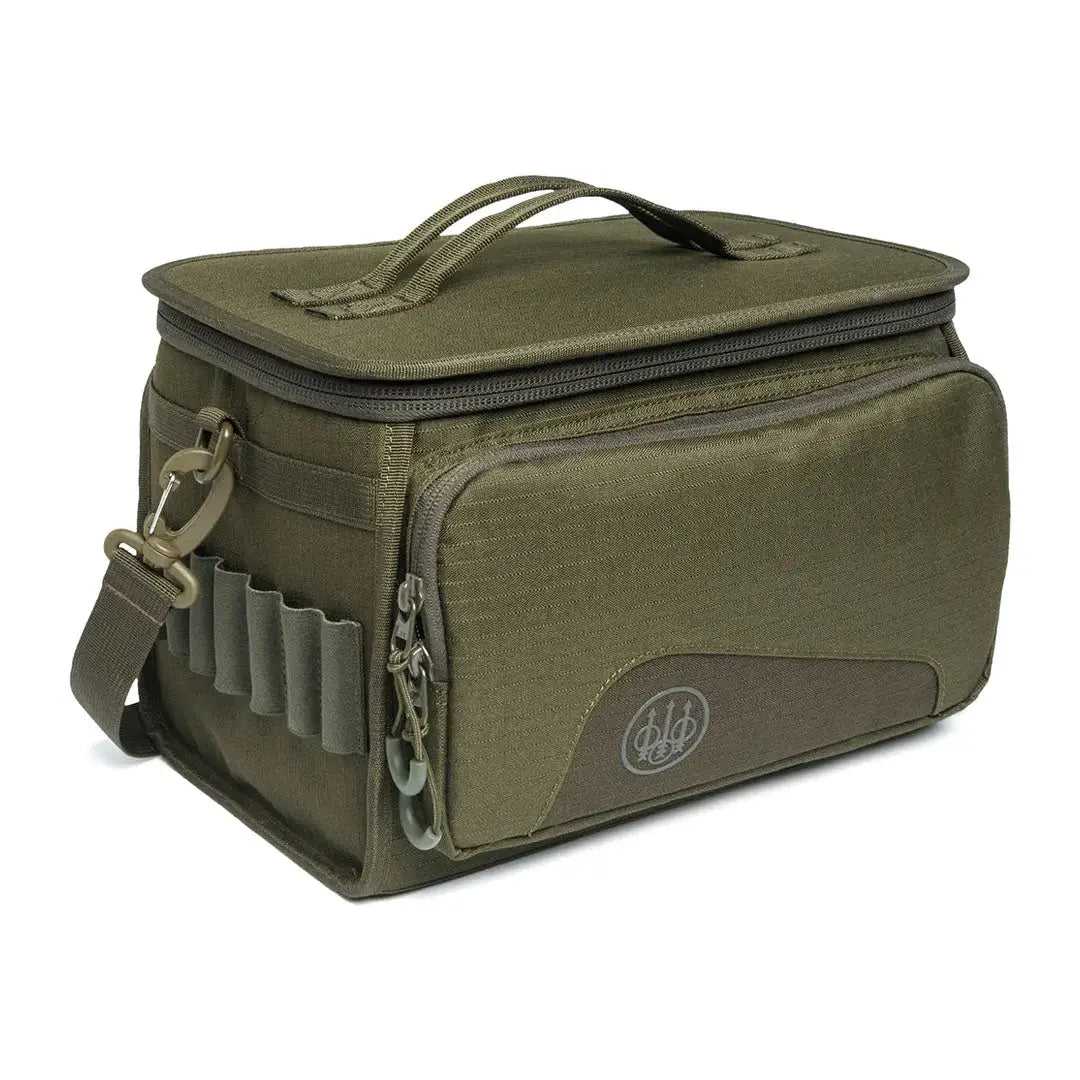 Olive green Beretta GameKeeper EVO Cart with storage bag for gamekeeper gear