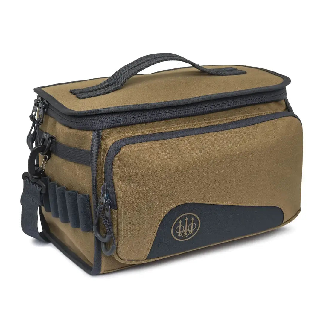 Tan and black Beretta Gamekeeper EVO Cart bag for easy gun transport