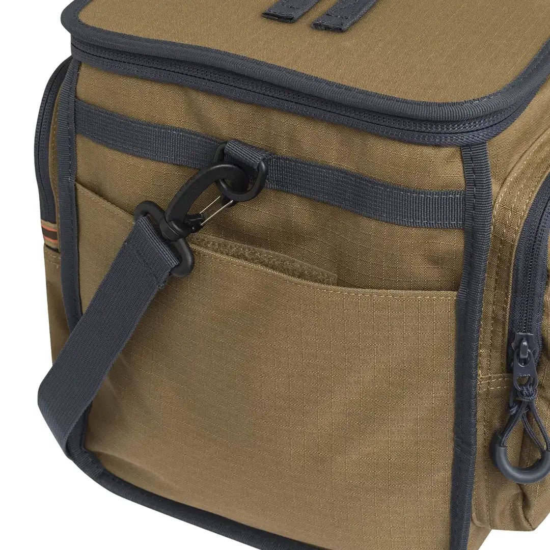 Khaki-colored insulated bag on Beretta GameKeeper EVO Cart Bag for outdoor use