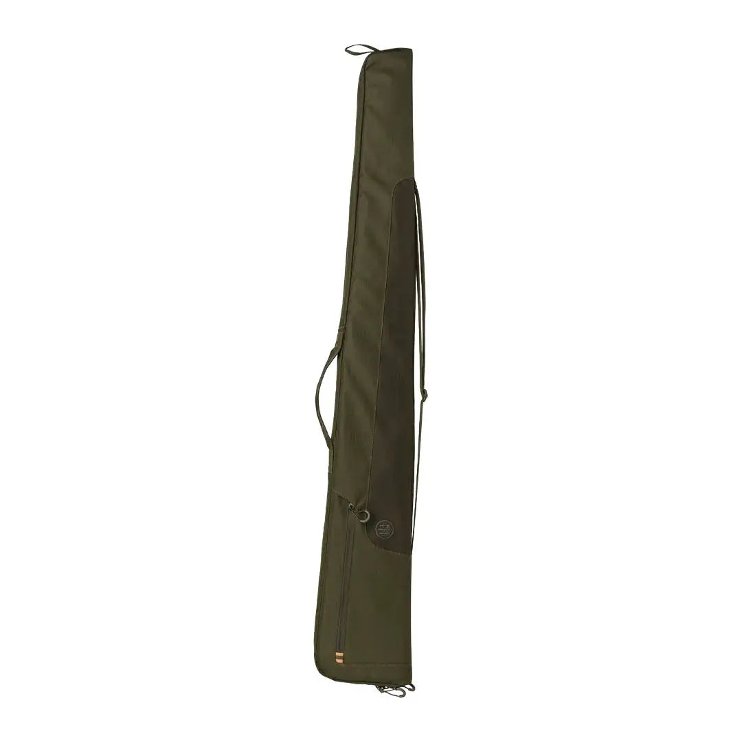 Olive green fishing rod case for gun case with barrel lengths, great for country clothing