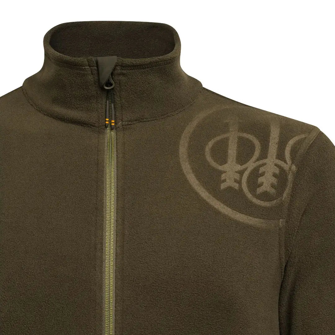 Olive green fleece jacket for country clothing, hunting, and outdoor adventures