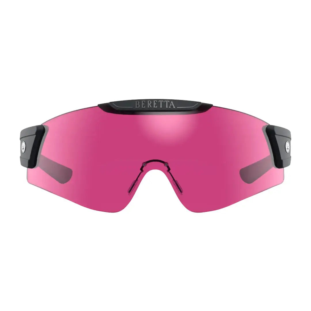 Pink-lensed shooting glasses from Beretta InterMask for hunting and outdoors in country clothing