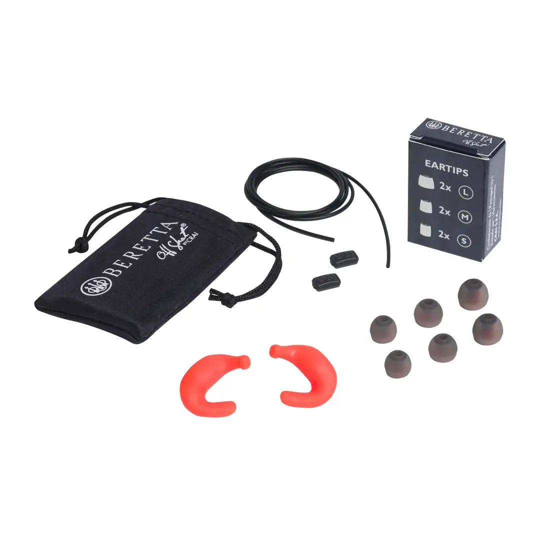 Image of Beretta Mini Headset E2 with ear protection kit for best hearing safety
