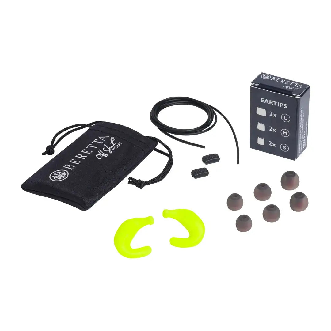 Earplug accessory kit for Beretta Mini Headset E2, perfect for the Beretta mini headset users