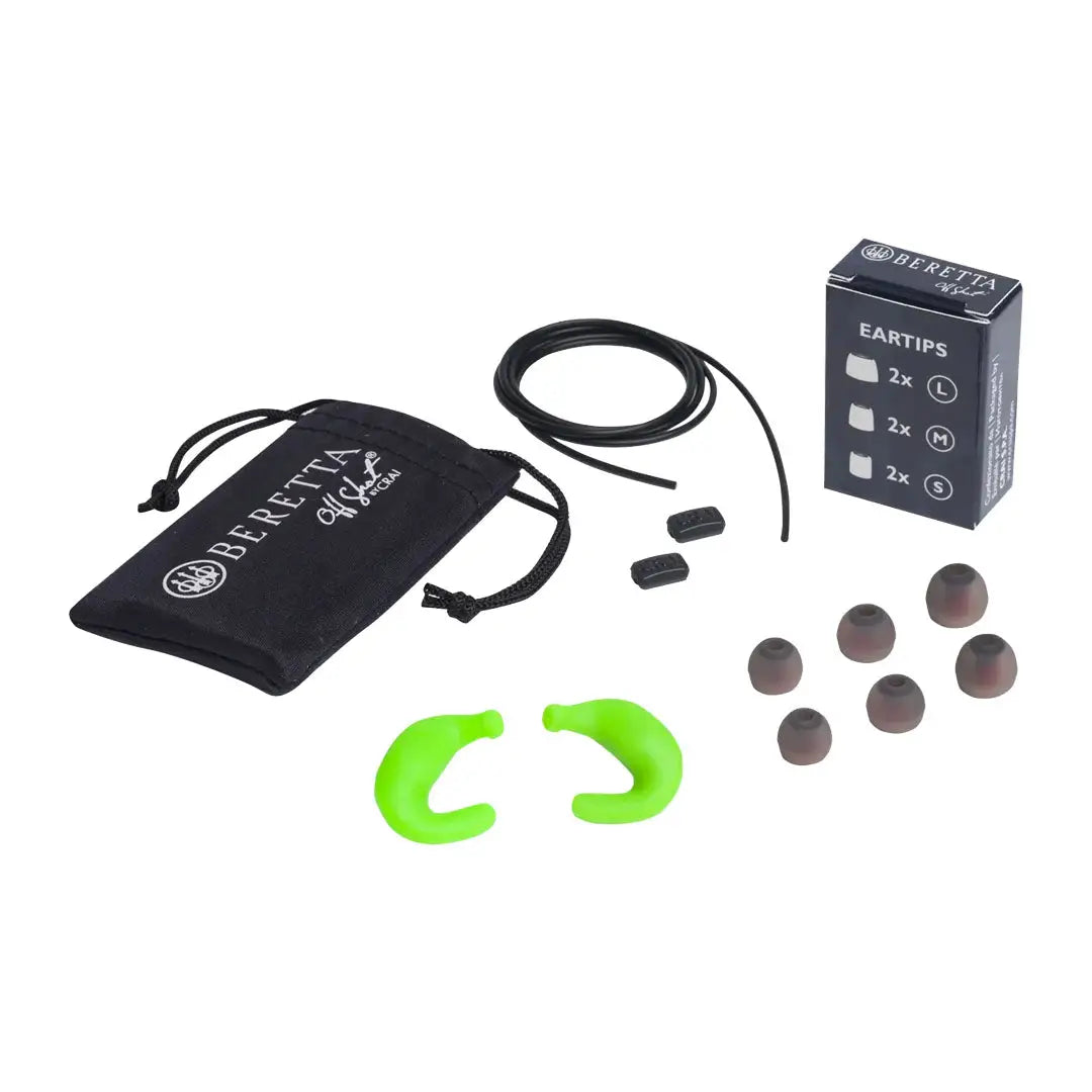 Earplug accessory kit for Beretta Mini Headset E2, perfect for your mini headset needs