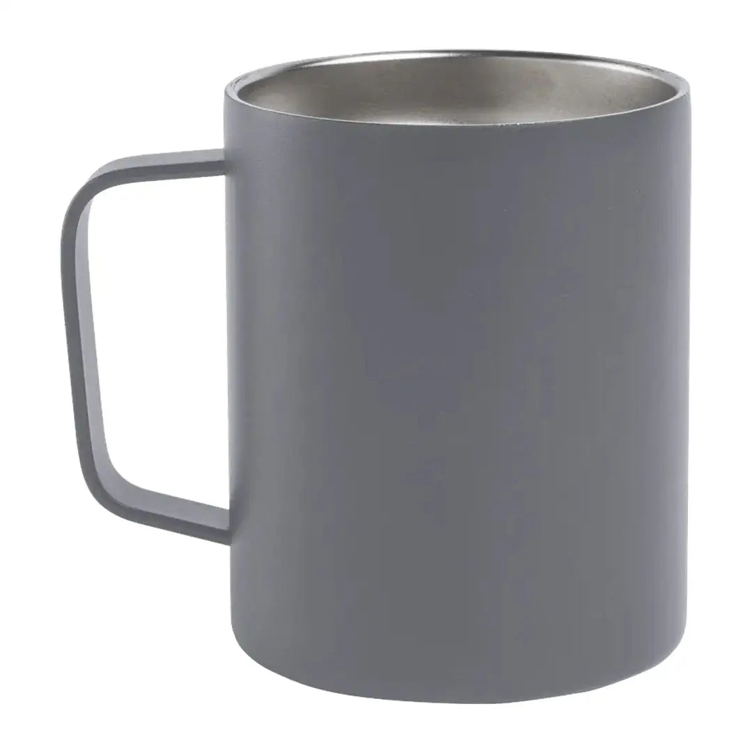 Gray stainless steel Beretta Mug for country clothing and hunting gear fans