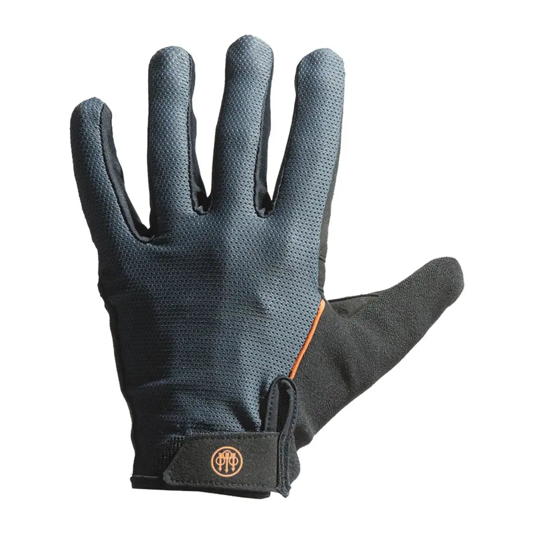 Black and gray Beretta Pro Mesh Gloves for ultimate grip and comfort in shooting sports