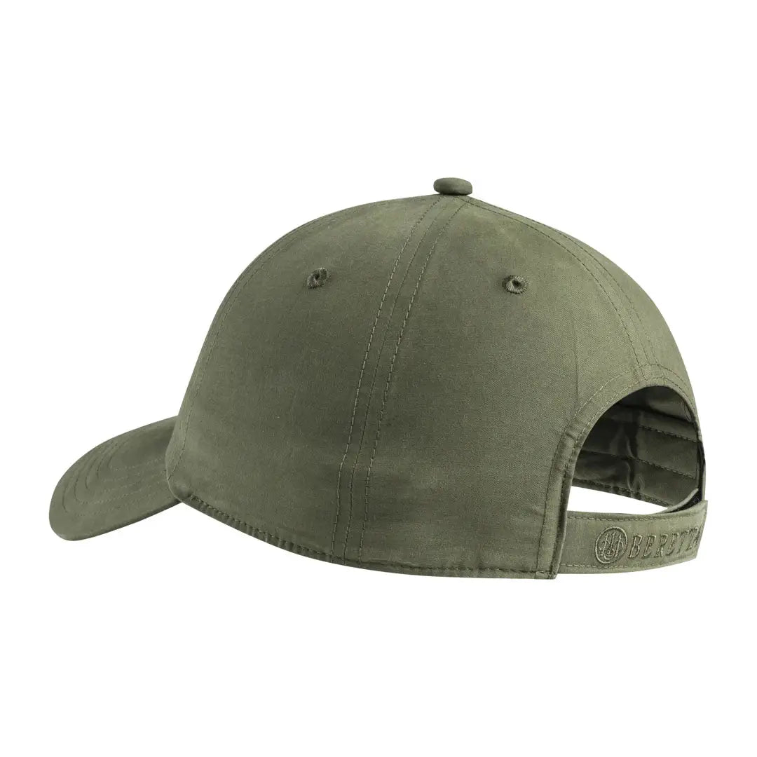 Olive green Beretta Sanded EVO Cap perfect for casual outings and outdoor adventures