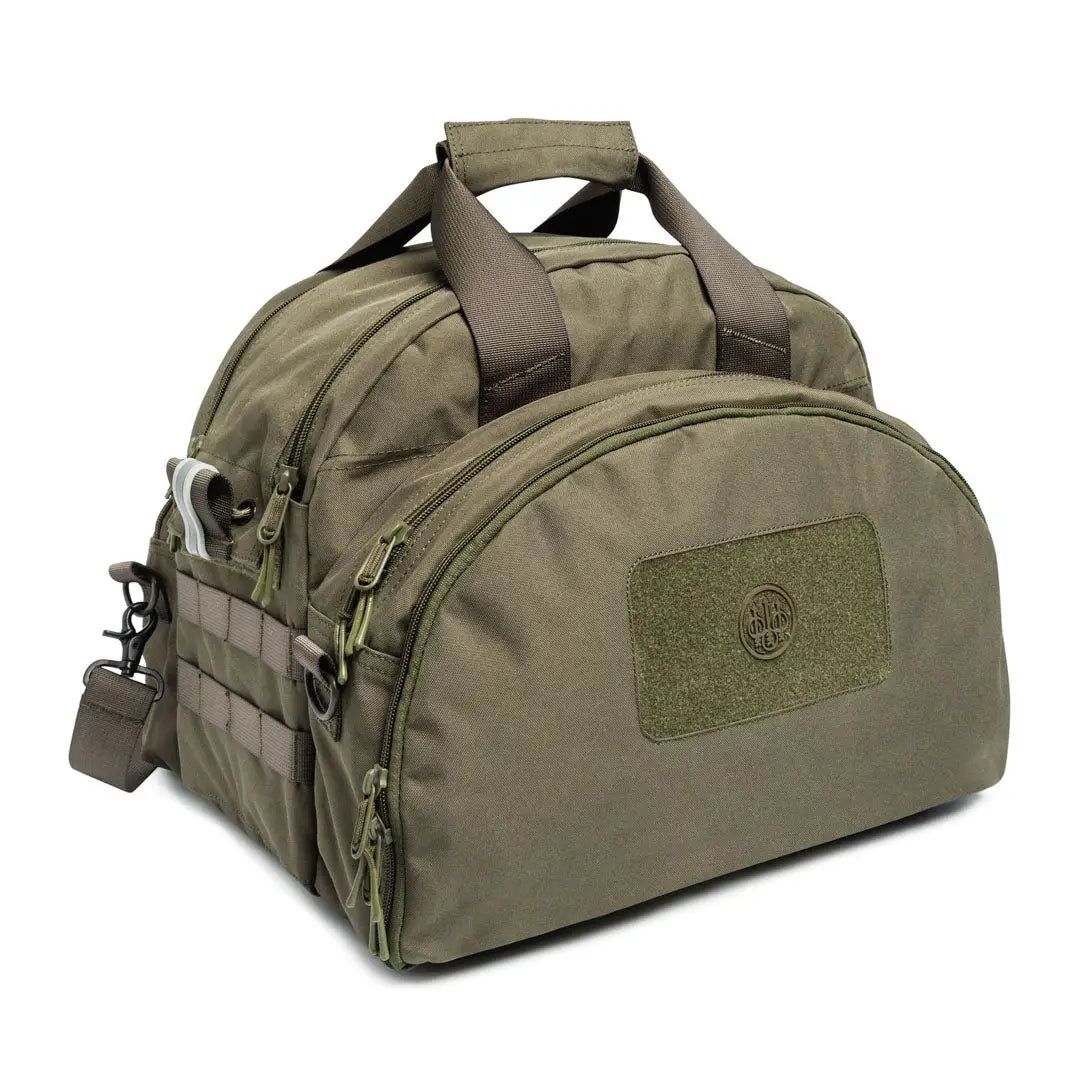 Beretta olive green tactical range bag for hunting outdoors