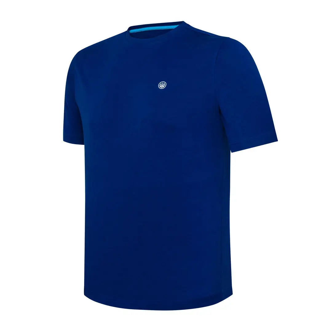 Beretta Team Short Sleeve T-Shirt in navy blue with white logo