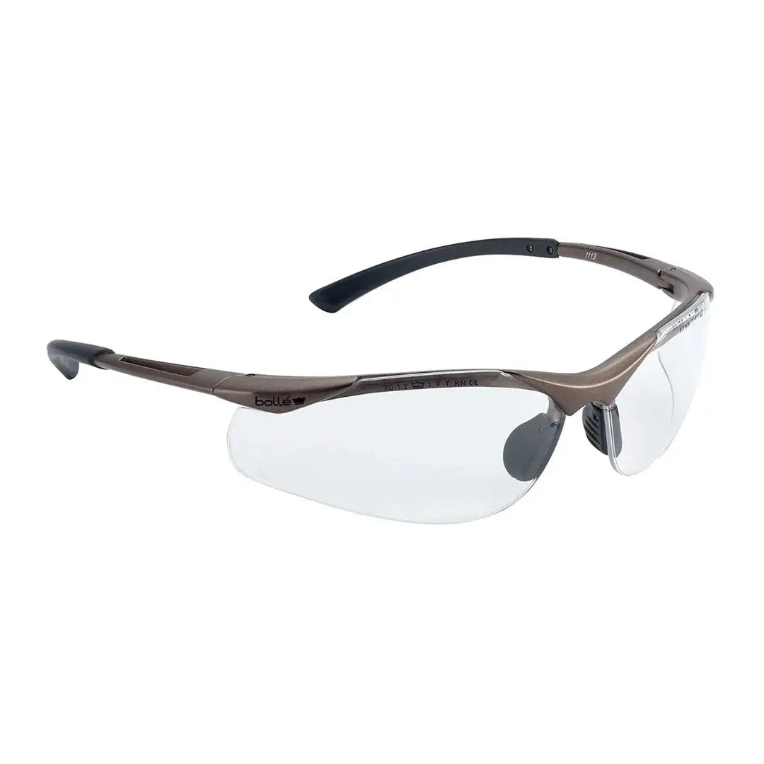 Bolle Contour Clear Lens Glasses with frame sits perfectly and adapt perfectly for safety