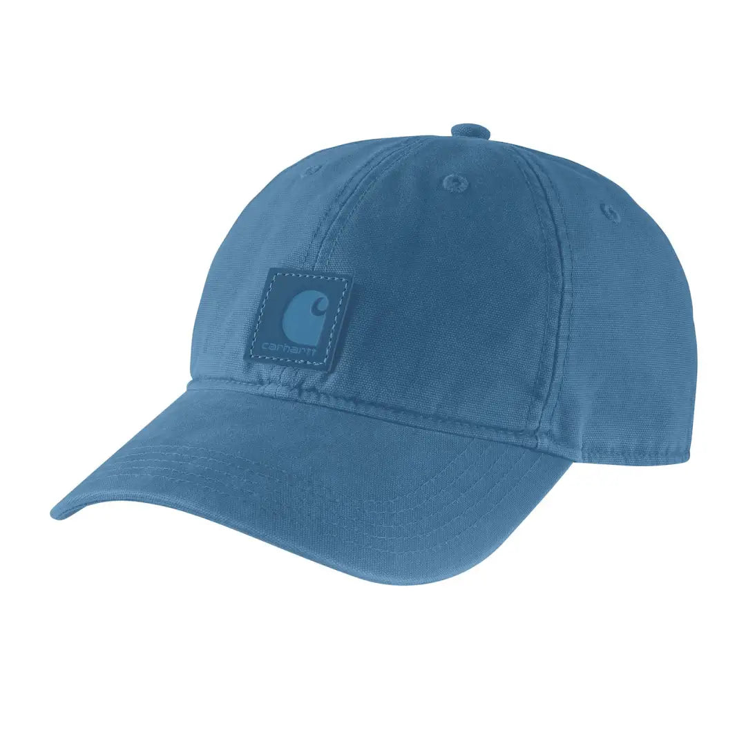 Blue Carhartt Canvas Cap displayed in Carhartt Canvas Cap style, perfect canvas cap
