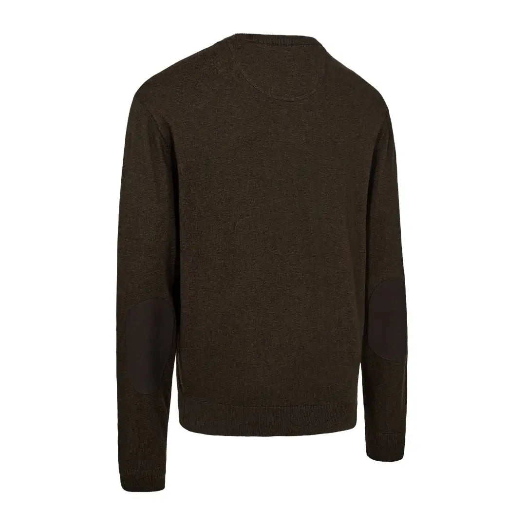 Dark brown Deerhunter Harrington country clothing long-sleeved sweater for hunting fun