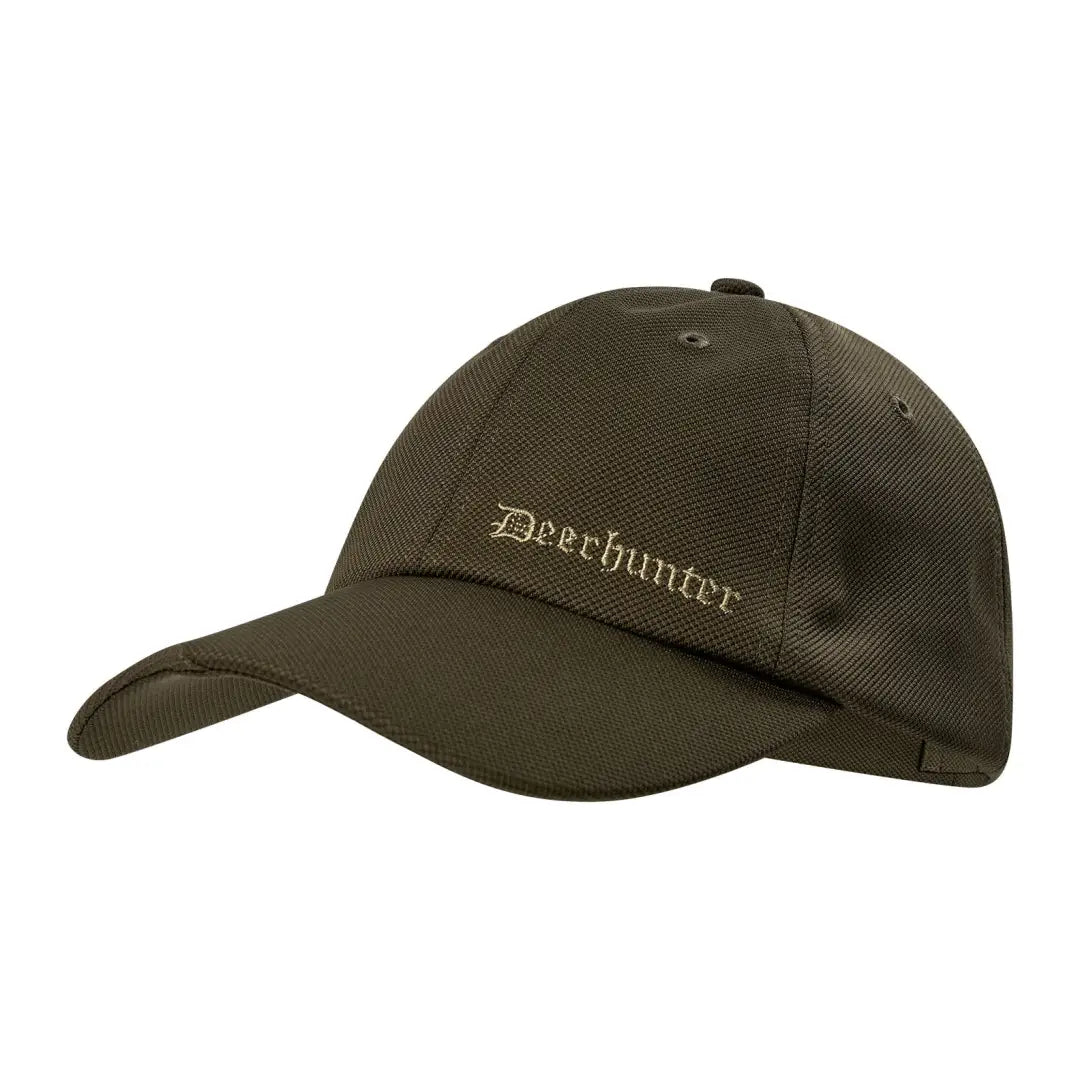 Olive green Deerhunter Muflon Pro Cap for country clothing and hunting outdoors