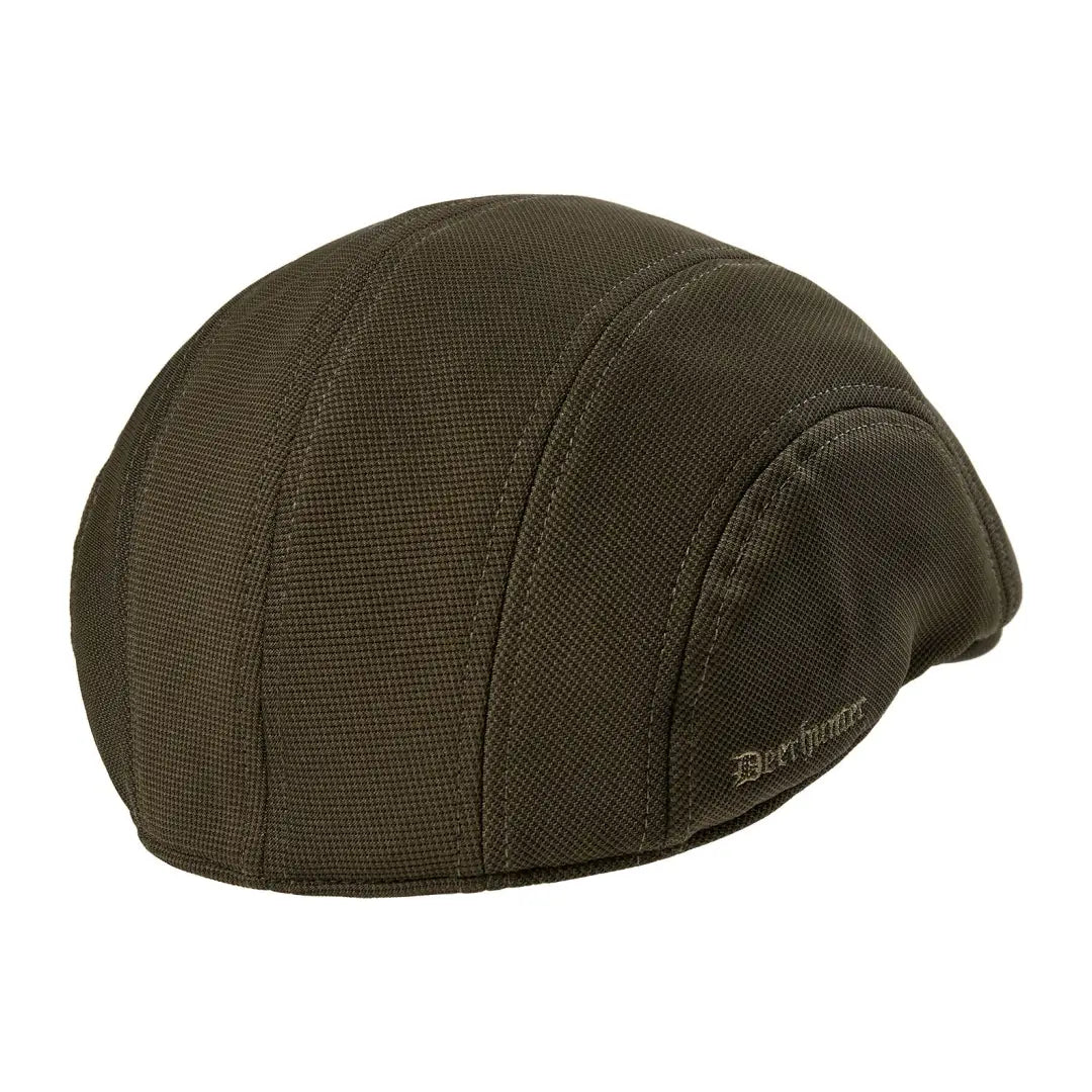Olive-green Deerhunter Muflon Pro Flatcap for classic outdoor style