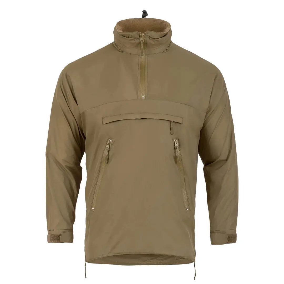 Khaki-colored anorak jacket from the Highlander Halo Smock collection