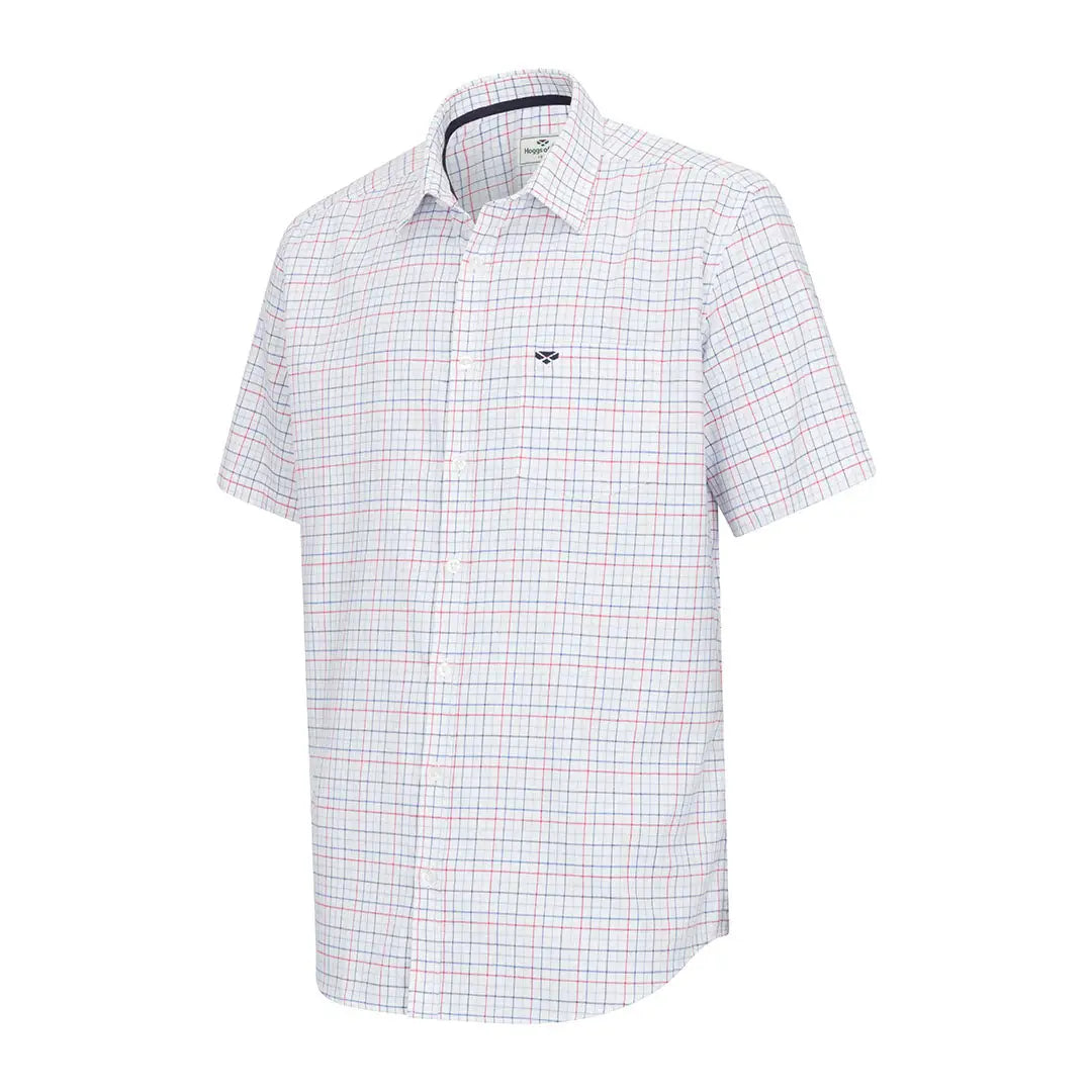 Hoggs of Fife Callum Short Sleeve Tattersall Shirt – New Forest