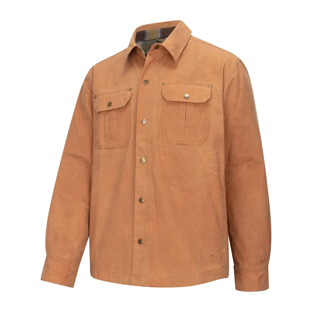 Hoggs of Fife Huntly Waxed Canvas Utility Overshirt – New Forest