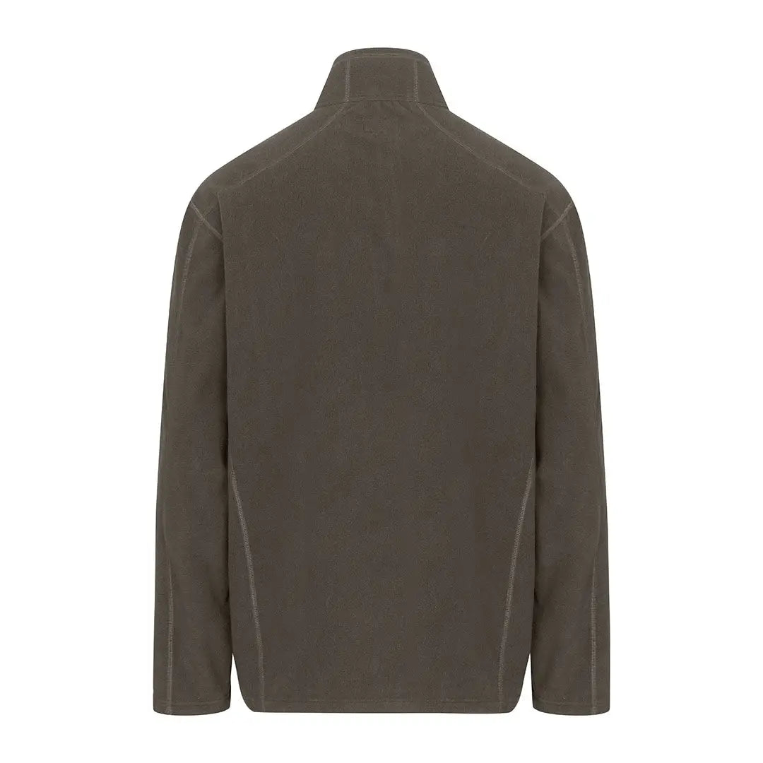Olive green long-sleeved jacket from Fife Islander Techpro collection, perfect for outdoor wear