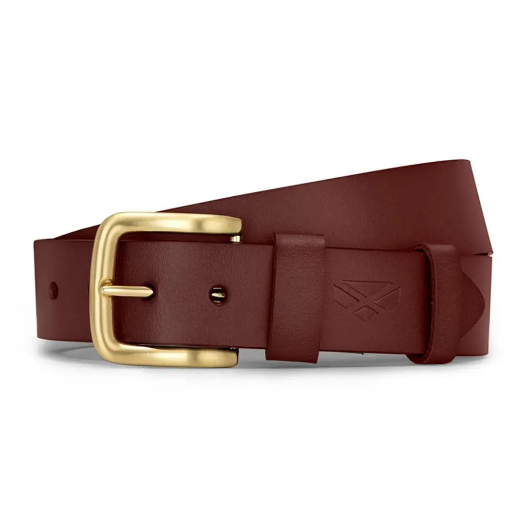 Hoggs Of Fife Luxury Leather Belt At New Forest New Forest Clothing