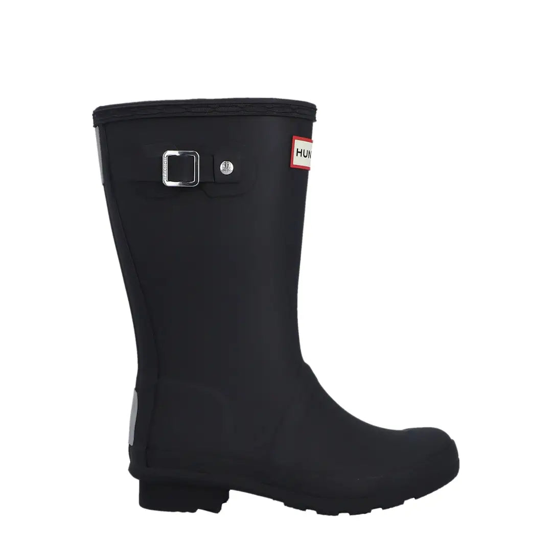 Hunter Junior Originals Black Rubber Rain Boot perfect for country clothing outdoors hunting