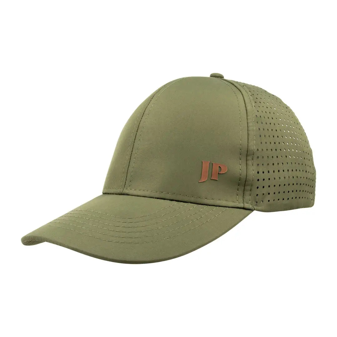 Olive green Jack Pyke Airflow Baseball Cap perfect for outdoor adventures and style