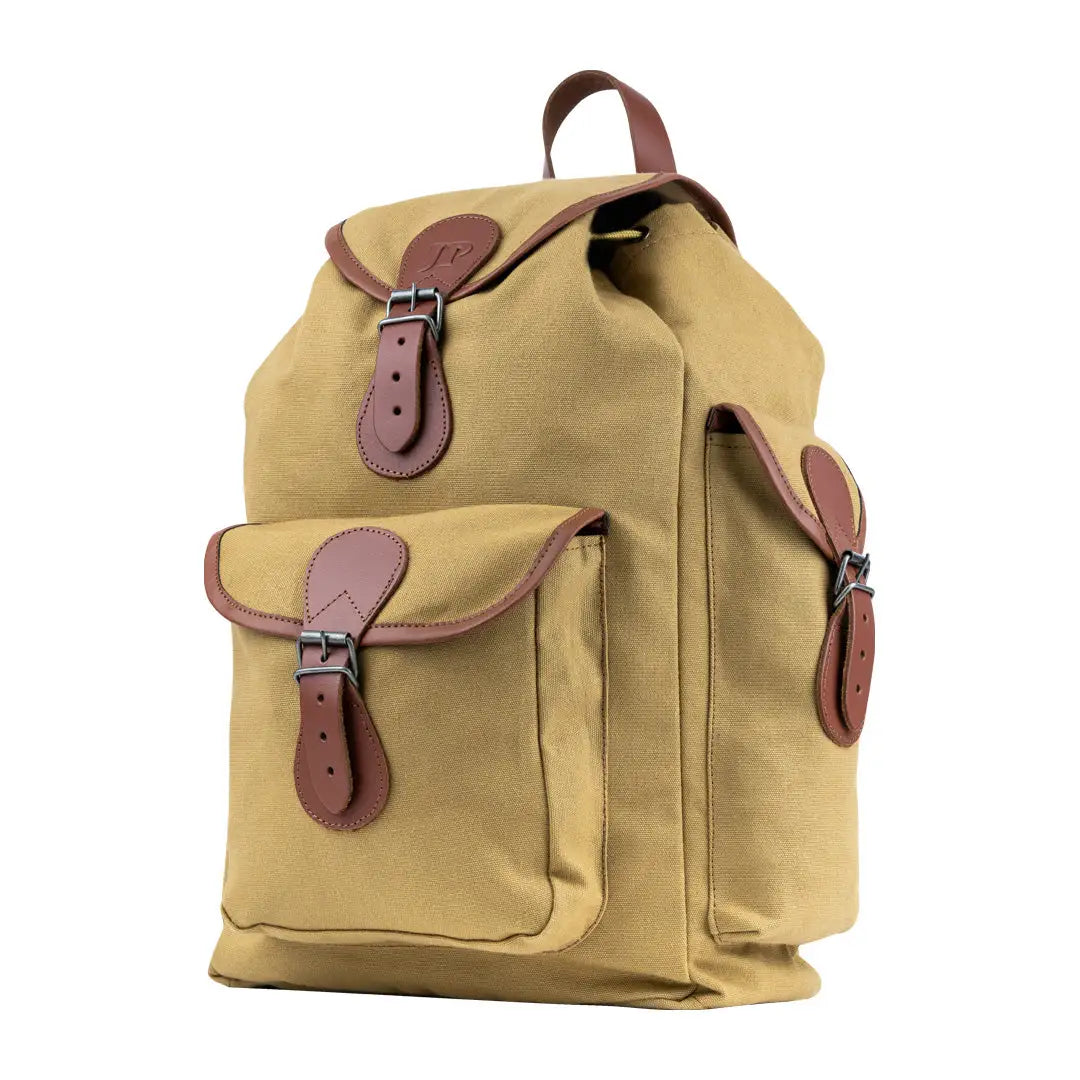 canvas leather backpack uk Jack Pyke Canvas Day Pack – New Forest Clothing