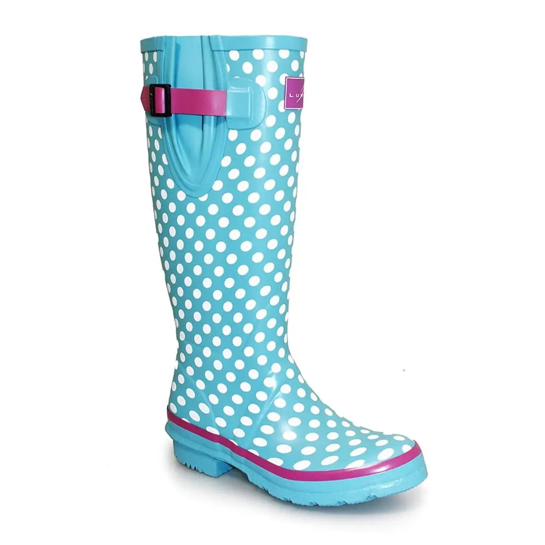 Lunar Polka Dot Wellingtons – New Forest Clothing