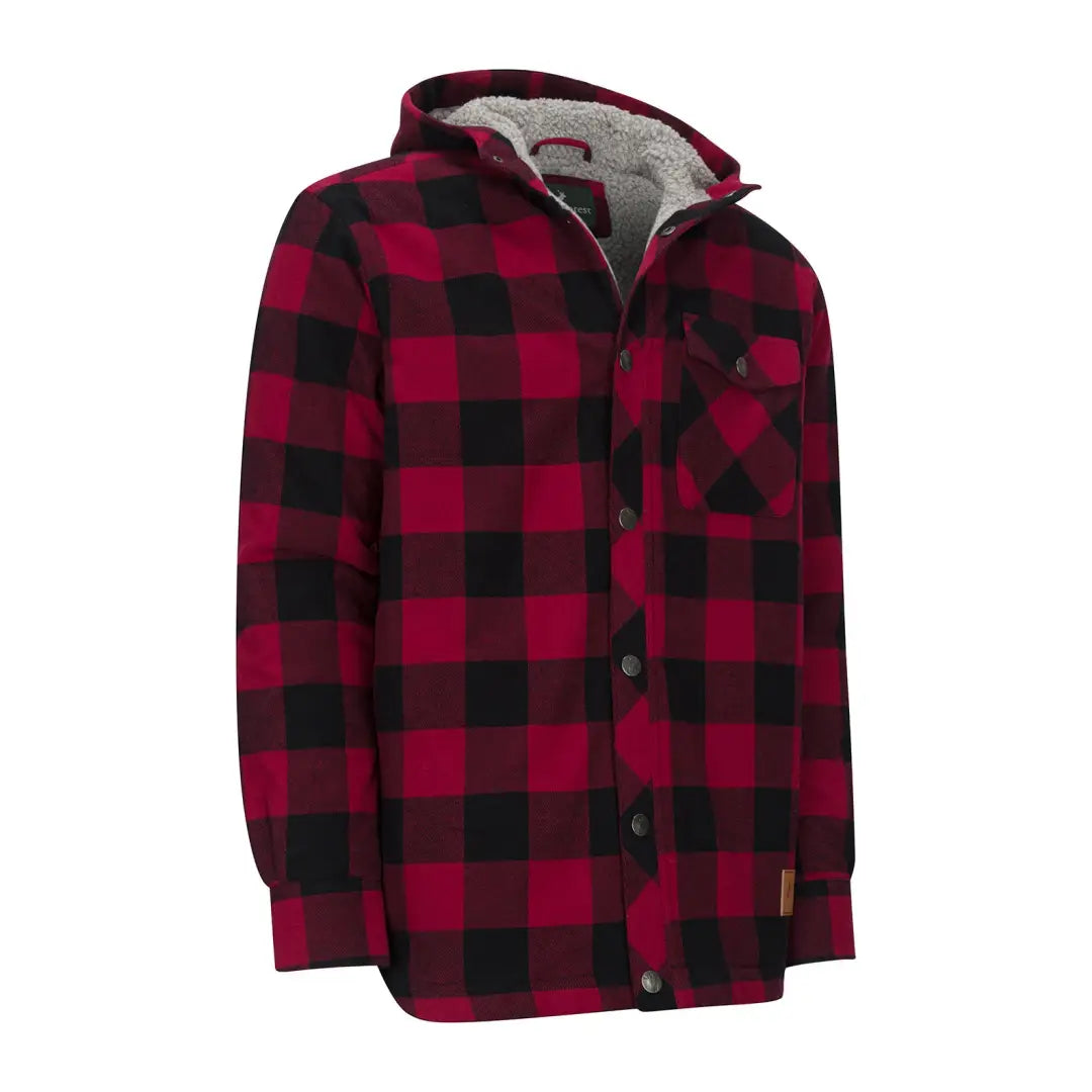 Buffalo plaid lumber jacket discount